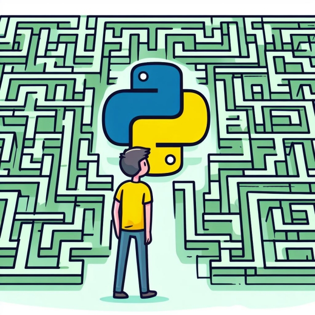 Python maze.